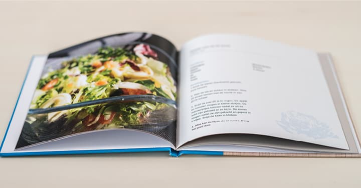 Spiksplinternieuw Kookboek of receptenboek maken en laten drukken | bij Probook GA-77