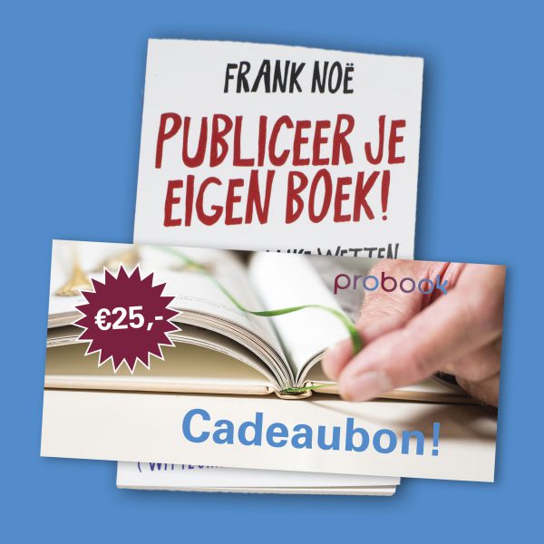 25 euro cadeaubon + gratis boek