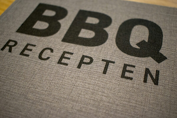 BBQ receptenboek zelf invullen