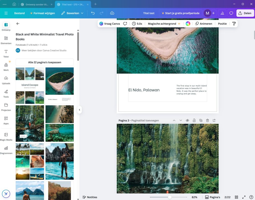 boek maken in canva