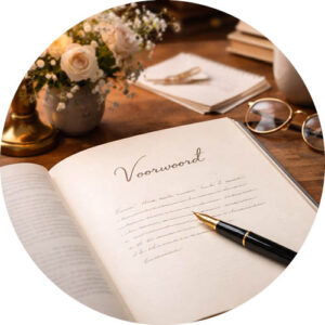 Schrijven van een voorwoord schrijven